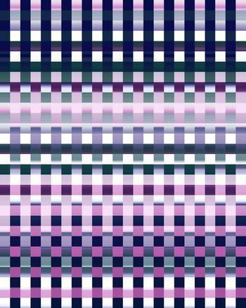 416438-原创几何渐变条格组合男装华亿平台家纺箱