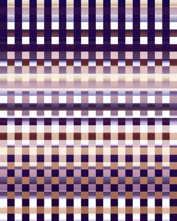 416439-原创几何渐变条格组合男装华亿平台家纺箱