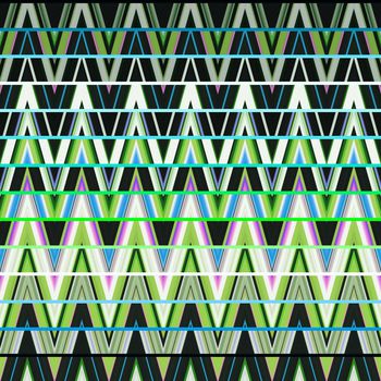 416441-原创民族风几何渐变三角图形条纹组合