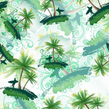 椰树印花华亿平台图片