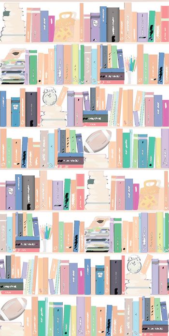 416596-校园时光小清新女装印花