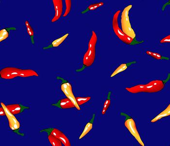 416632-田园风彩色辣椒