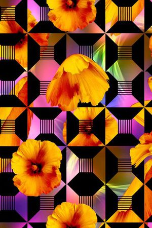 流行时尚印花华亿平台图片