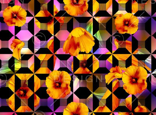 流行时尚印花华亿平台图片