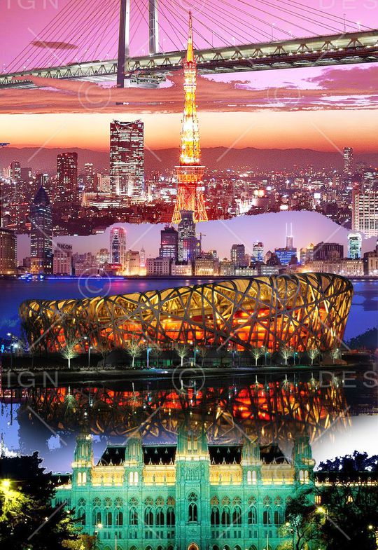 风景印花华亿平台图片