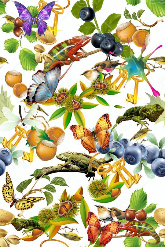 流行时尚印花华亿平台图片