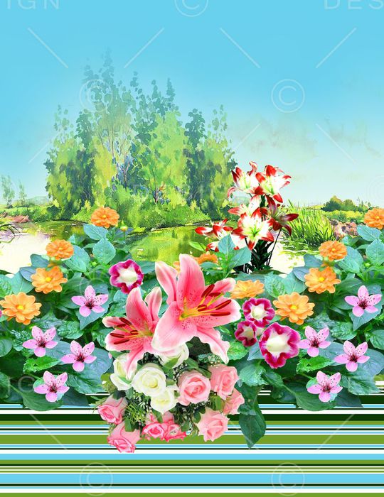 数码印花印花华亿平台图片