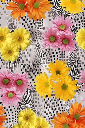 抽象印花华亿平台图片