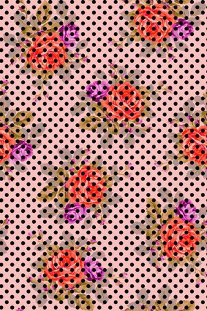 手绘印花华亿平台图片