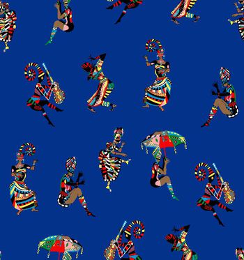 416912-民族风卡通人物图2