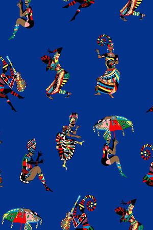 民族风印花华亿平台图片