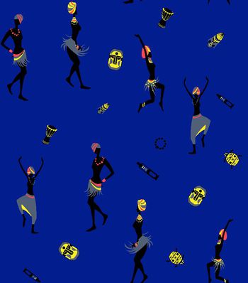 416916-民族风卡通人物图