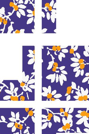 碎花印花华亿平台图片