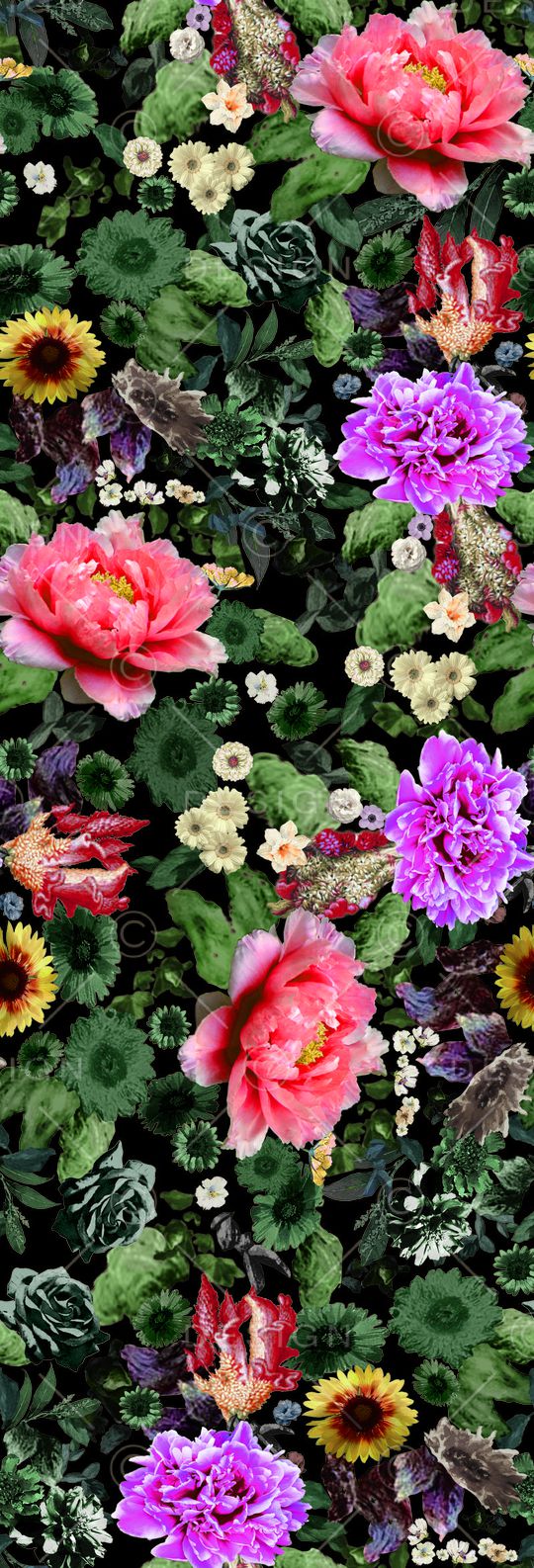 红花印花华亿平台图片