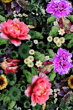 红花印花华亿平台图片