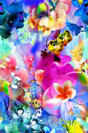 抽象印花华亿平台图片