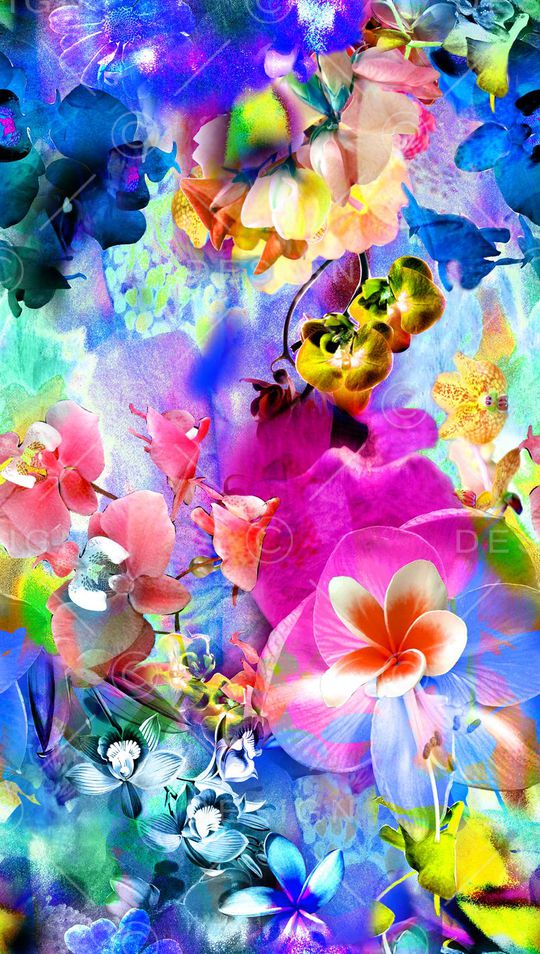 抽象印花华亿平台图片