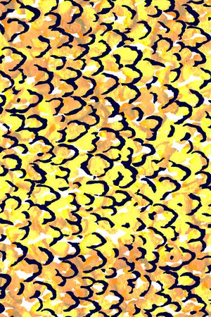 波纹and豹纹印花华亿平台图片