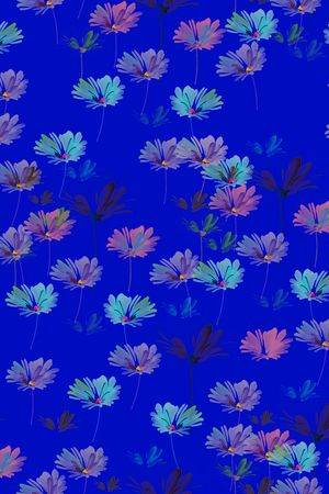 时尚素雅印花华亿平台图片