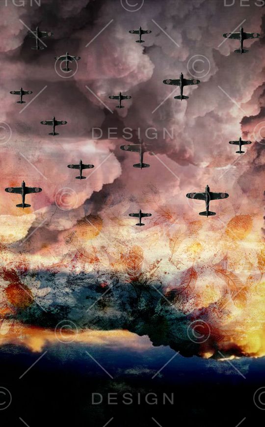 飞机印花华亿平台图片