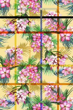 优雅清新印花华亿平台图片