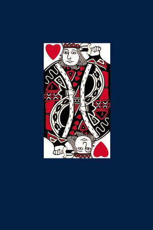 扑克K印花华亿平台图片