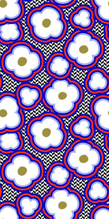 417242-四叶花朵图案