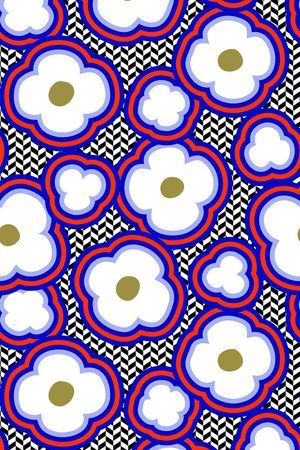 甜美 清新印花华亿平台图片