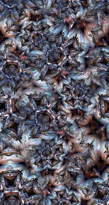 417290-抽象 数码 服装 3d 金属 立体