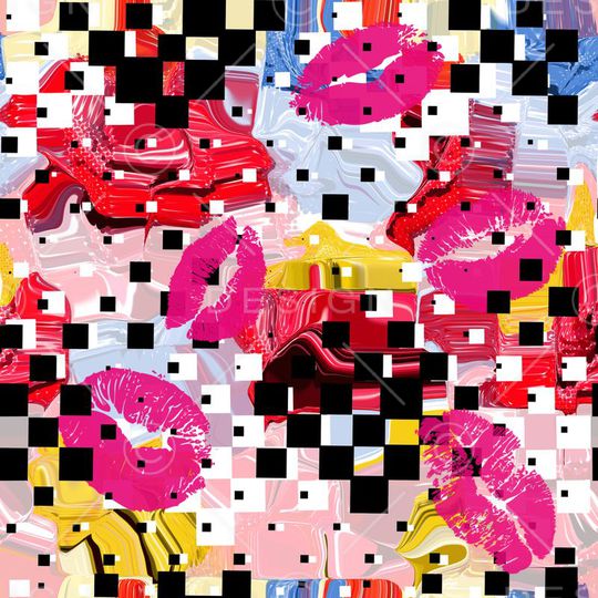 波普印花华亿平台图片