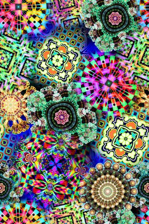 多彩印花华亿平台图片