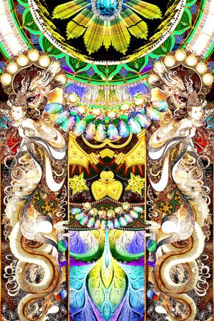 民族风印花华亿平台图片