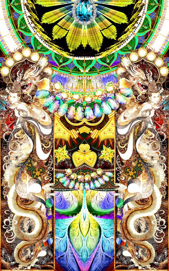 民族风印花华亿平台图片