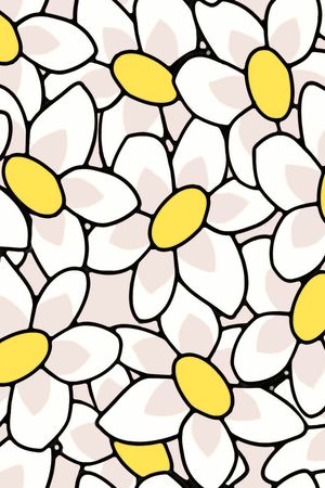 灰黄接菊下无限循印花华亿平台图片