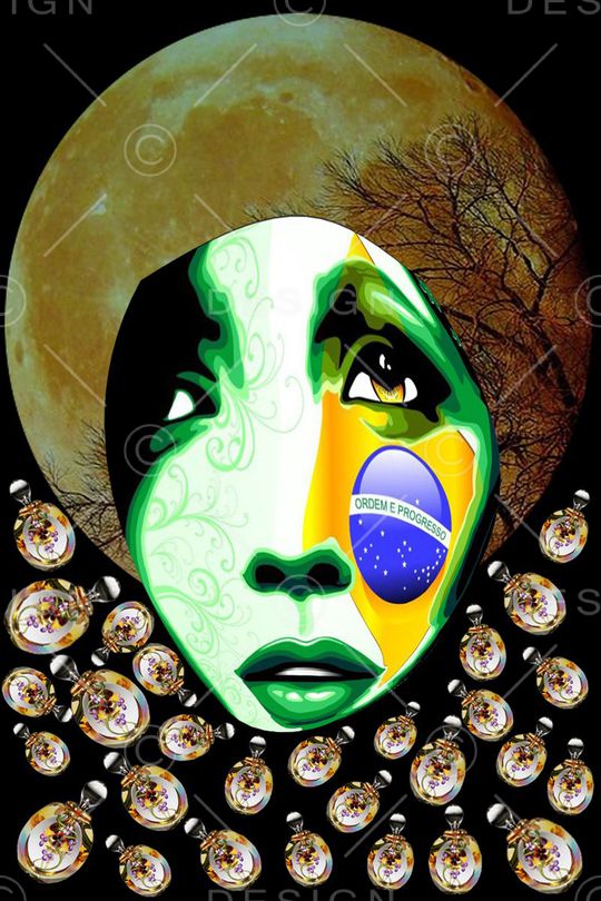 抽象印花华亿平台图片