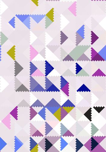 417433-时尚春夏几何三角几何阶梯组合男装花