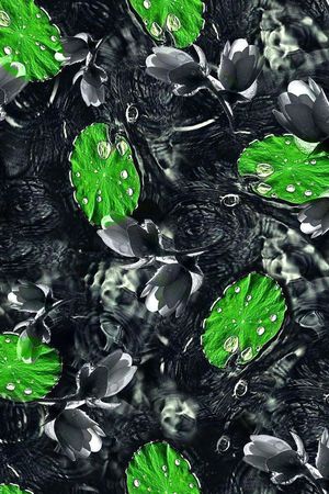 抽象印花华亿平台图片