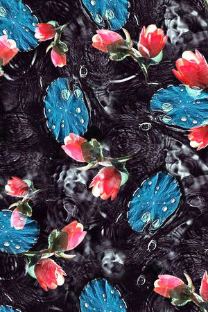 抽象印花华亿平台图片