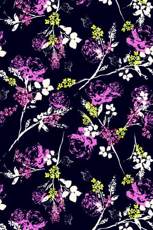 潮流时尚印花华亿平台图片