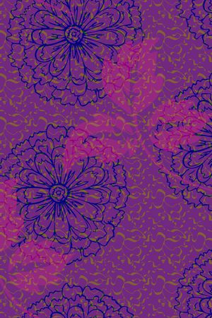 抽象印花华亿平台图片