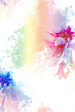 花瓣印花华亿平台图片