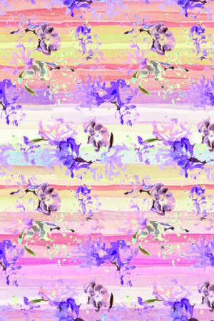 优雅清新印花华亿平台图片