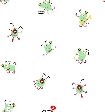 417667-可爱系列小怪兽