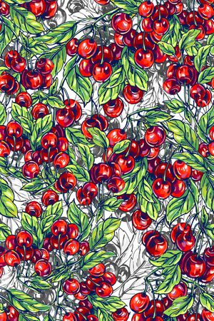 大花卉印花华亿平台图片