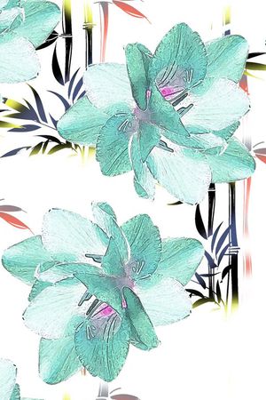 花瓣印花华亿平台图片