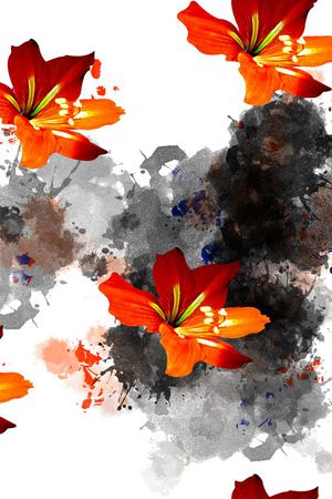 抽象印花华亿平台图片