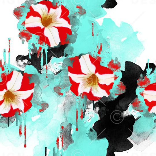 抽象印花华亿平台图片