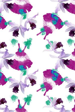 花瓣印花华亿平台图片