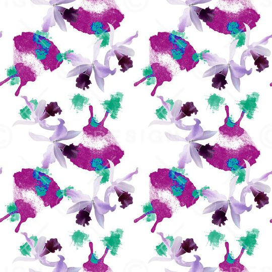 花瓣印花华亿平台图片