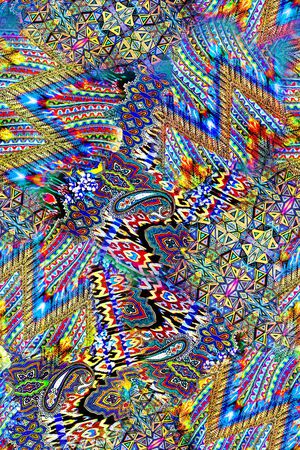 民族风印花华亿平台图片